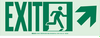 Glow-In-The Dark Safety Guidance Aluminum Sign - NYC Approved - 81820 - Brady Corporation
