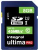 Sdhc 8Gb, Ultima Pro, Class 10, (45Mb/s) Rohs Compliant Integral - 13AJ0511 - Newark, An Avnet Company