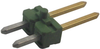 Board-Board Connector Header, 2 Position, 1Row; Connector Systems Amp - Te Connectivity - 80K6452 - Newark, An Avnet Company