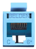 Connector, Rj45, Jack, 8P8C, 1Port, Cat6; Modular Connector Type Belden - 03AC7513 - Newark, An Avnet Company