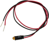 Panel Mount Indicator, Led, 6.35Mm, Yellow, 5V; Led Color Dialight - 30K2968 - Newark, An Avnet Company
