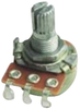 Rotary Potentiometer, 1Mohm, 17Mm, ±20%; Track Resistance Bourns - 02J2827 - Newark, An Avnet Company