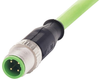 Sensor Cable, 4P, M12 Plug-Free End, 1M; Connector Type A Harting - 94X0186 - Newark, An Avnet Company