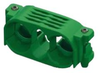 Cable Clamp, Green, 72V, 320A; Cable Clamp / Clip Type Amphenol Industrial - 42AK3609 - Newark, An Avnet Company