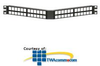 Leviton 48-Port QuickPort Angled Patch Panel - 49256-D48 - TelephoneStuff.com