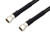 75 Ohm F Male to 75 Ohm F Male Cable 48 Inch Length Using 75 Ohm RG6-CATV Coax - PE36132-48 - Pasternack
