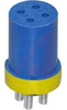 connector component,insert only,size 14s,4 #16 solder socket cont,rohs compliant - 70141557 - Allied Electronics, Inc.