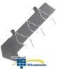 Suttle 110 Patch Panel Backboard - 188D3 - TelephoneStuff.com