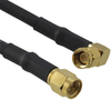 Coaxial Cable Assembly, Rg-58, 24In, Black; Connector Type A Amphenol Rf - 14R7769 - Newark, An Avnet Company