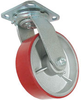 Swivel Caster - Polyurethane on Iron - Model 9A - 9APYR8x2-S - Caster City, Inc.