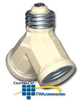 Leviton 15Amp 660 WATT 125V Medium Base Single Lampholder-.. - 128 - TelephoneStuff.com