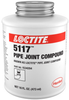 Loctite 5117 Thread Sealant - Brown Liquid 1 pt Can - 00114 - Formerly Known as Loctite Pipe Joint Compound - -- 079340-00114