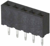 5 Pos. Female SIL Vertical Throughboard Conn. - M22-7130542 - Harwin Plc