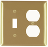 Combination Openings, 1 Toggle Switch & 1 Duplex Receptacle -- SB18 - Image