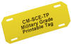 Cable Marker, Po, 12.7Mm X 50.8Mm, Yel; Marker Type Raychem Te Connectivity - 38AC0782 - Newark, An Avnet Company