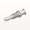 Panel Mount, Female Luer Lock, Barbed, Natural - PMLF41 - Qosina Corp.