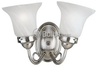 Two-Light Bedford Collection Bath & Vanity Light Fixture - P3187-09EBWB - bulbs.com
