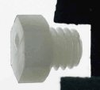 Pipe fittings, Pipe plug, Nylon, 10-32 UNF, 9/32