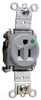 Duplex/Single Receptacle -- 8201-GRY - Image