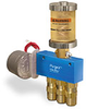 Motor Operated PurgeX with Integral Grease Reservoir, 3 Feeds, 1 RPM, 120V/60Hz, Bracket -- B3477-B3B120601
