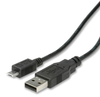 Computer Cable, Usb2.0, 1.8M, Black; Connector To Connector Roline - 84X0257 - Newark, An Avnet Company