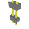 Board Spacers, Stackers (Board to Board) - DW-02-08-F-S-400-ND - DigiKey