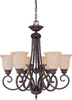60-1762 Mid. Chandeliers-Glass Up - 471489 - Capital Lighting, Inc.