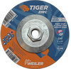 Weiler TIGER Zirconium Grinding Wheel - 5 in Diameter - Thickness 1/4 in - 58072 - 012382-58072 - R. S. Hughes Company, Inc.