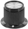Straight Knurled Knob, Phenolic/blk/19Mm Rohs Compliant Alcoswitch Te Connectivity - 69AH1765 - Newark, An Avnet Company