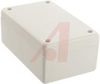 Enclosure; Polystyrene Plastic; Matte Textured; 2.6 in. L x 4.1 in. W; Grey - 70166932 - Allied Electronics, Inc.