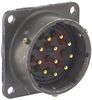 CONNECTOR,BOX MOUNTING RECEPTACLE,CLASSE,SIZE 18,11 #16 SOLDER PIN CONTACT - 70010942 - Allied Electronics, Inc.