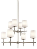 43087NI Mid. Chandeliers-Glass Up - 365476 - Capital Lighting, Inc.