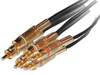 6' Stereo Premium Video Cable - 72-265 - Computer Network Accessories, Inc.