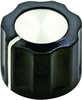 Fluted Knob With Line Indicator, 6.35Mm; Shaft Type Alcoswitch Te Connectivity - 57F2343 - Newark, An Avnet Company