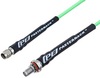 SMA Male to SMA Female Bulkhead Low Loss Cable 100 CM Length Using PE-P160LL Coax - PE3C5242-100CM - Pasternack