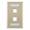 Keystone Faceplates, Frames - FPIDUAL-I-ND - DigiKey