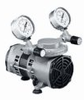 Vacuum/pressure diaphragm pumps, PTFE-coated wetted parts, 1.2 cfm, 12 VDC -- GO-79200-40