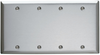 Blank Plates -- Box Mounted, Four Gang -- SS43 - Image