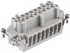 Heavy Duty Insert, Rcpt, 16Pos, Crimp; Product Range Harting - 04C9228 - Newark, An Avnet Company