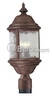 Three-Light Outdoor Post Lantern - P5450-33 - bulbs.com