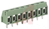 PCB, Terminal Block; 30-16 AWG; 8; Vertical; 10/17.5 A; 300/450 V; M2.5; 1.5 mm - 70078255 - Allied Electronics, Inc.