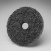3M Scotch-Brite SC-DH Non-Woven Silicon Carbide Hook & Loop Disc - Super Fine Grade - 5 in Diameter - 7/8 in Center Hole - 14913 - 048011-14913 - R. S. Hughes Company, Inc.