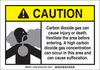 Brady B-401 Polystyrene Rectangle Yellow Chemical, Biohazard, Hazardous & Flammable Material Sign - 10 in Width x 7 in Height - 106049 - 662820-65823 - R. S. Hughes Company, Inc.
