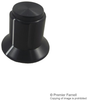 Knob, Al, 12.7/18.8Mm, Black, 6.4Mm; Shaft Type Multicomp - 74M2538 - Newark, An Avnet Company