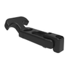 Flexible Draw Latch , Front Mount, Small, Rubber, Black -- F7-530 - Image