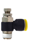 Clippard PQ Flow Controls Series - Right Angle Meter-In -- PQ-CI12Q - Image