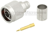 N Male (Plug) Connector For 0.400 inch, LMR-400, LMR-400-DB, LMR-400-UF Cable, Crimp/Solder - SC9116 - Fairview Microwave Inc.