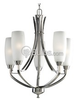 Five-Light Chandelier Fixture - P4436-09 - bulbs.com