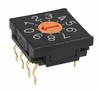 SWITCH ROTARY DIP BCD 100MA 5V - FR01FR10P - NKK Switches