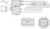AS1115 LED Driver IC. 64LED matrix driver with 16keys -- AS1115